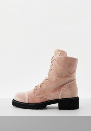 Ботинки Giuseppe Zanotti. Цвет: розовый
