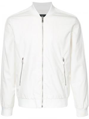 Куртка-бомбер Kent & Curwen. Цвет: белый