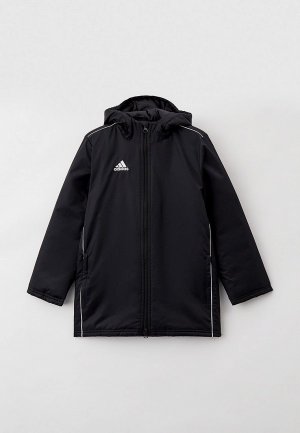 Куртка утепленная adidas. Цвет: черный