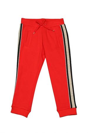 Спортивные брюки LITTLE MARC JACOBS. Цвет: красный