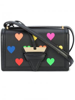 Маленькая сумка Hearts Barcelona Loewe. Цвет: чёрный