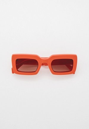 Очки солнцезащитные Kaleos. Цвет: оранжевый