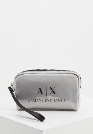 Косметичка Armani Exchange. Цвет: серый
