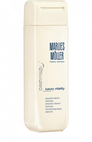 Витаминный шампунь для волос Marlies Moller. Цвет: бесцветный