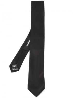 Классический галстук Dsquared2. Цвет: чёрный