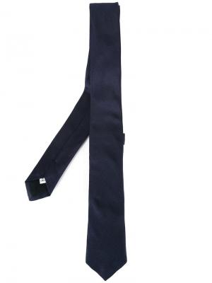 Классический галстук Maison Margiela. Цвет: синий