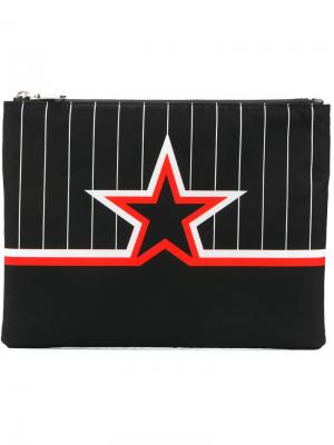 Сумка с принтом звезд и полос Givenchy. Цвет: чёрный