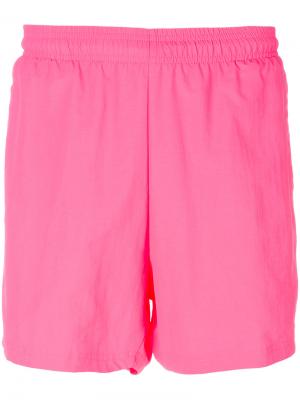 Спортивные шорты Gosha Rubchinskiy x Adidas Originals. Цвет: розовый и фиолетовый