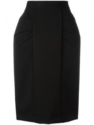 Структурированная юбка Comme Des Garçons. Цвет: чёрный