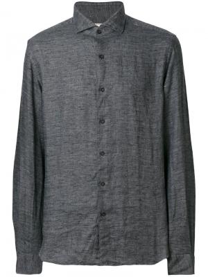 Классическая рубашка Xacus. Цвет: серый