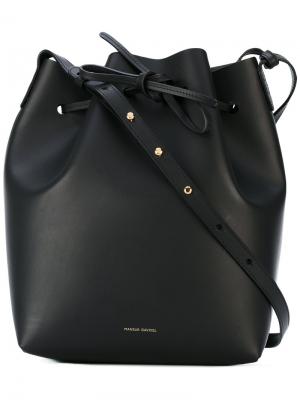 Большая сумка-ведро Mansur Gavriel. Цвет: чёрный