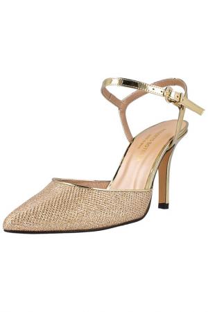High heels sandals ROBERTO BOTELLA. Цвет: gold