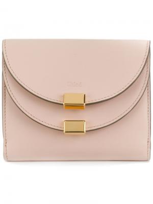 Georgia bifold wallet Chloé. Цвет: розовый и фиолетовый