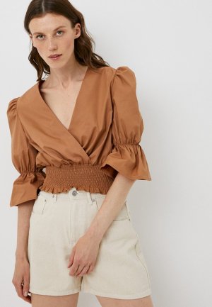 Блуза J.B4. Цвет: коричневый