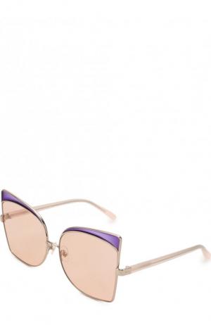 Солнцезащитные очки No. 21. Цвет: светло-розовый