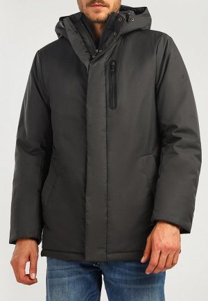 Куртка утепленная Finn Flare. Цвет: серый