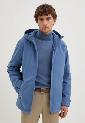 Куртка утепленная Finn Flare. Цвет: голубой