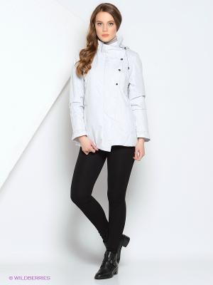 Куртка IISA Maritta. Цвет: белый, светло-серый
