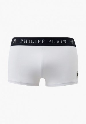 Плавки Philipp Plein. Цвет: белый