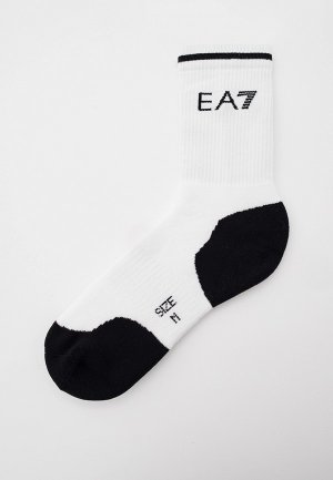 Носки EA7. Цвет: белый