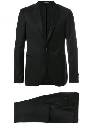 Two piece formal suit Tagliatore. Цвет: чёрный
