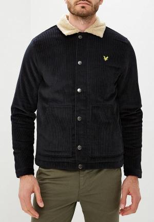Куртка утепленная Lyle & Scott. Цвет: черный