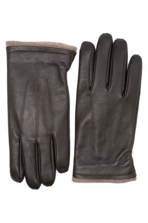 Кожаные перчатки Cacharel. Цвет: 400 коричневый
