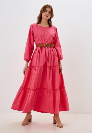 Платье Fracomina. Цвет: розовый
