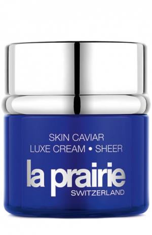 Крем для лица Люкс с икорным экстрактом La Prairie. Цвет: бесцветный