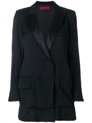 Классический пиджак Di Liborio. Цвет: чёрный