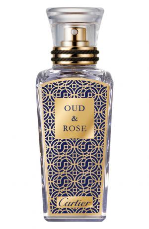 Духи Oud & Rose Cartier. Цвет: бесцветный