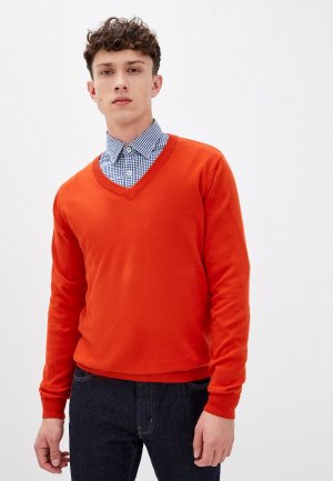 Пуловер Trussardi Collection. Цвет: оранжевый