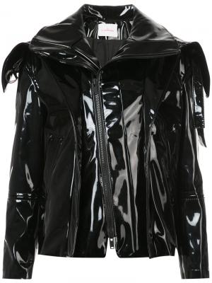 Куртка с объемным воротником A.F.Vandevorst. Цвет: чёрный