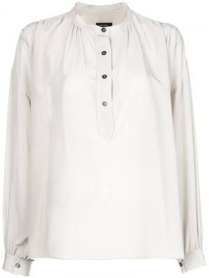 Рубашка на пуговицах Isabel Marant. Цвет: телесный