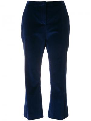 Укороченные расклешенные брюки Altuzarra. Цвет: синий
