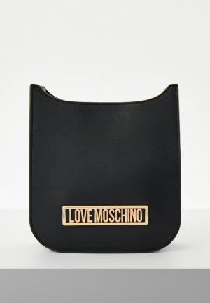 Сумка Love Moschino. Цвет: черный