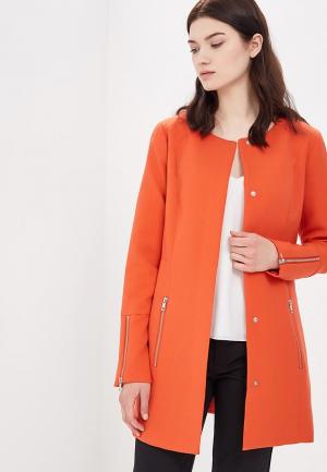 Пальто Jacqueline de Yong. Цвет: оранжевый