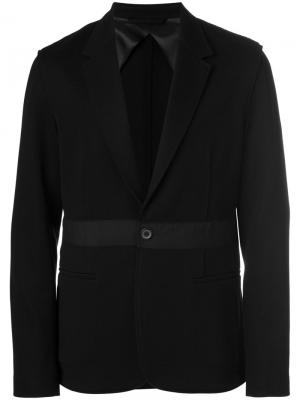 Пиджак с контрстной окантовкой Lanvin. Цвет: чёрный